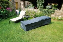 Nature Beschermhoes Ligbed Grijs H40x205x78cm