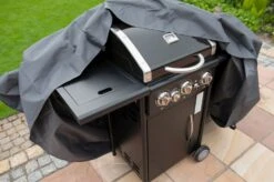 Nature Beschermhoes Barbecue Grijs H58x103x58cm