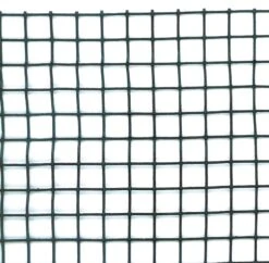 Nature Vierkant Schermgaas Groen 20x20mm - 1x3m