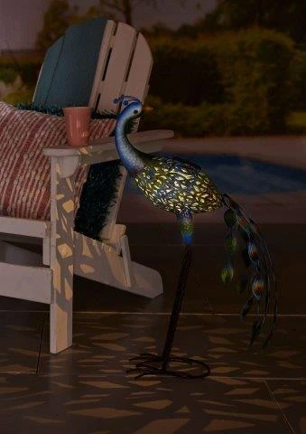 Luxform Solar Dierlamp Pauw Groot - Afbeelding 3