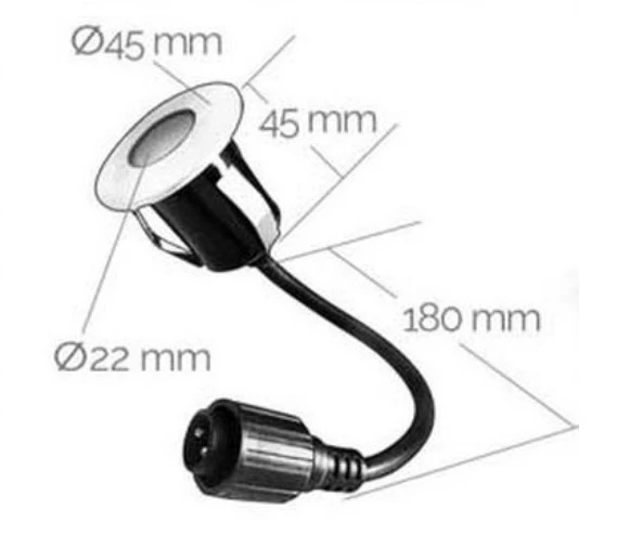 Easy Connect Led Grond Spot Warm Wit 6 Stuks - Afbeelding 3