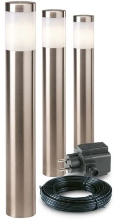 Garden Lights Tuinlamp Set Albus LED 3 Stuks