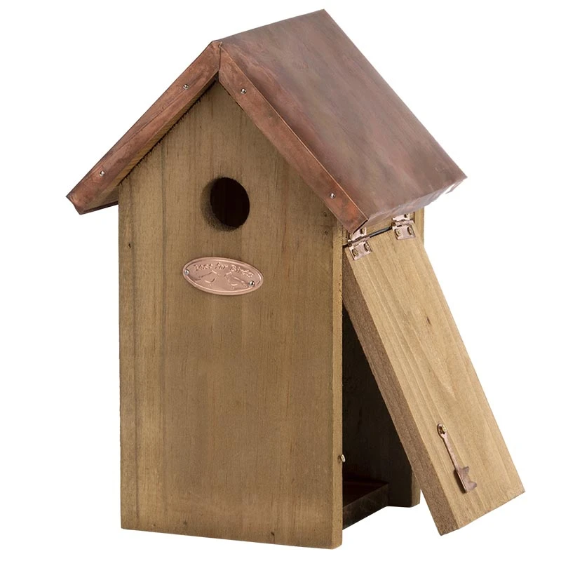 Esschert Nestkast Pimpelmees Koperen Dak - Afbeelding 7