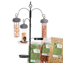 Esschert Grote Vogelvoederhanger Met Eikel Huisjes En Voer